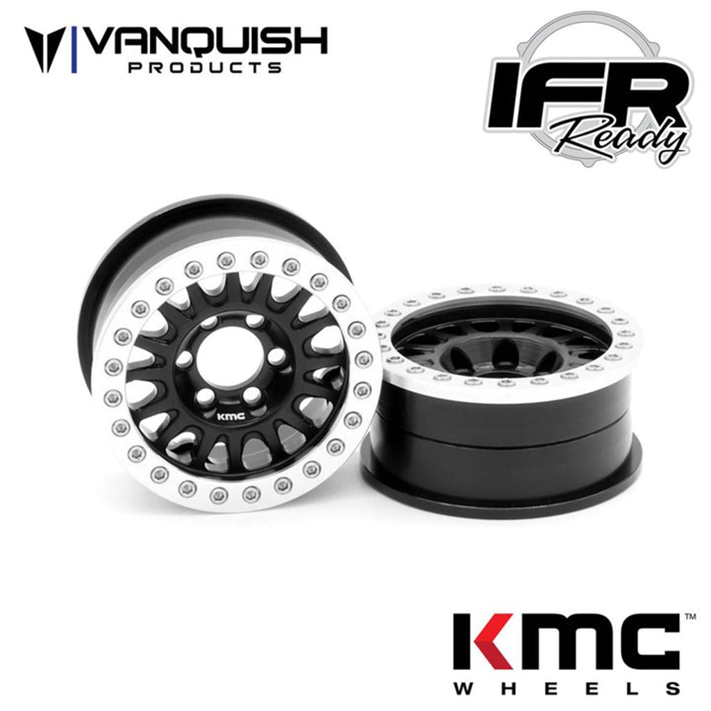 Vanquish KMC 1.9 KM445 Impact Black Anodized