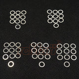 Yeah Racing 5x7mm Stainless Steel Spacer Set 0.1 0.15 0.2 0.25 0.3mm