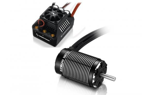 Hobbywing Combo Ezrun Max6 Esc 5687-1100Kv Motor (Black) - HW38010802