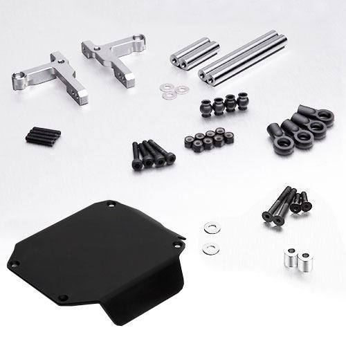 GMADE CC01 4-LINK SUSPENSION CONVERSION WITH SKID PLATE