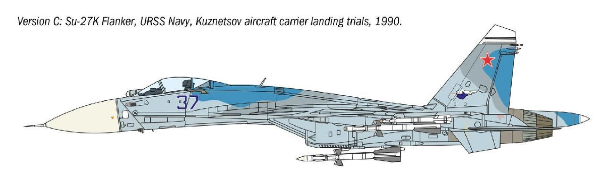 Italeri Su-33 Sea Flanker–D