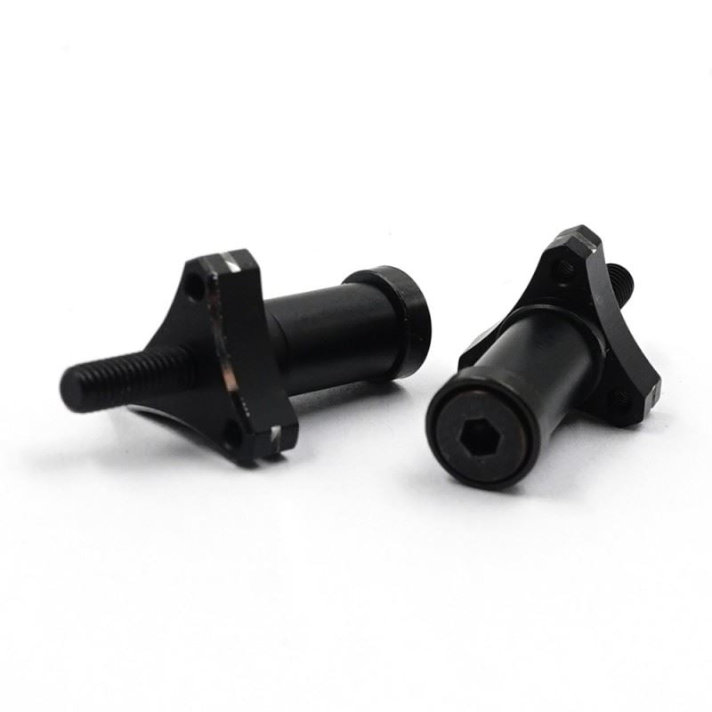 Yeah Racing Aluminum Wheel Hub 2Pcs For 3Racing Sakura D6