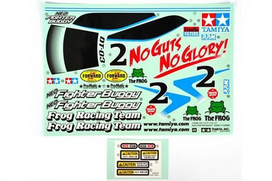 Tamiya Sticker For Neo Fighter Buggy
