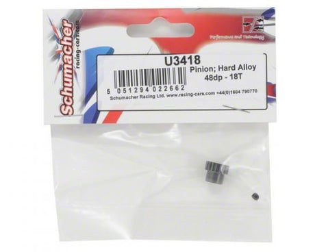 Schumacher Pinion; Hard Alloy 48dp - 18T