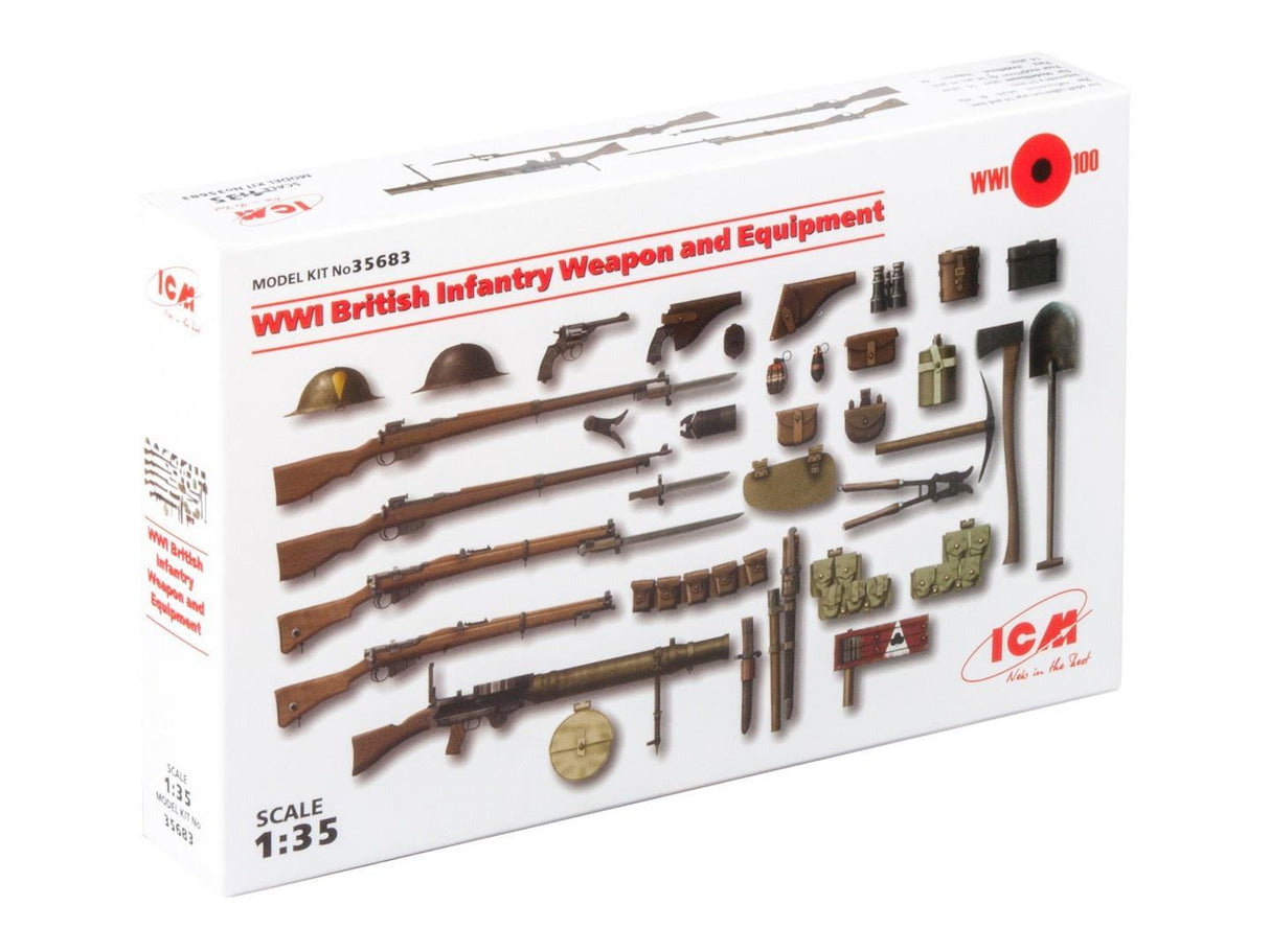 Icm Wwi British Infantry Weapon & Equipment
