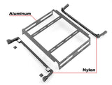 RC4WD OVERLAND BED RACK W/ ROOFTOP TENT FOR AXIAL 1/10 SCX10 III JEEP JT GLADIATOR