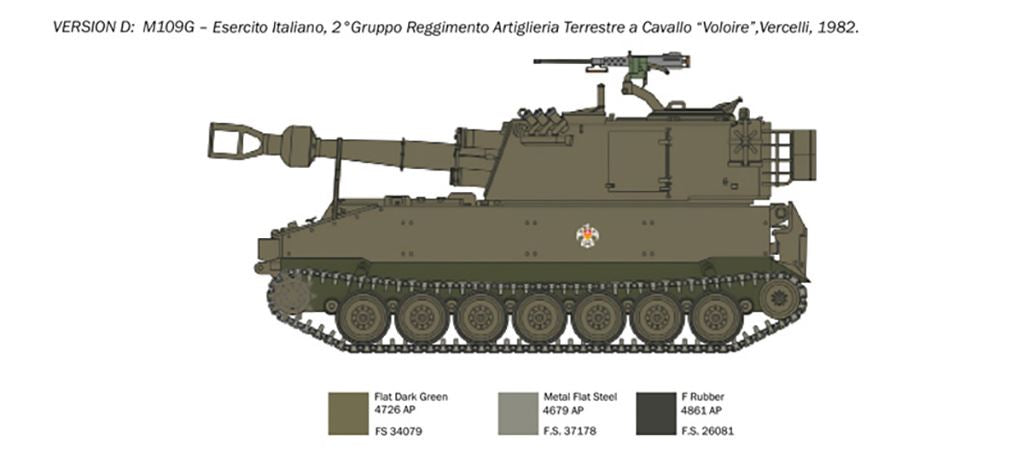 Italeri M-109/A2-A3-G