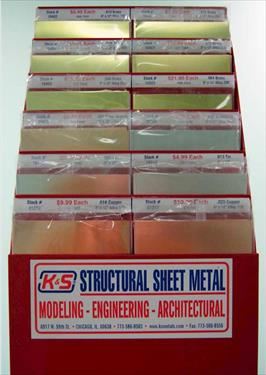 KS Sheet Metal Assortment with display rack (KS6400)
