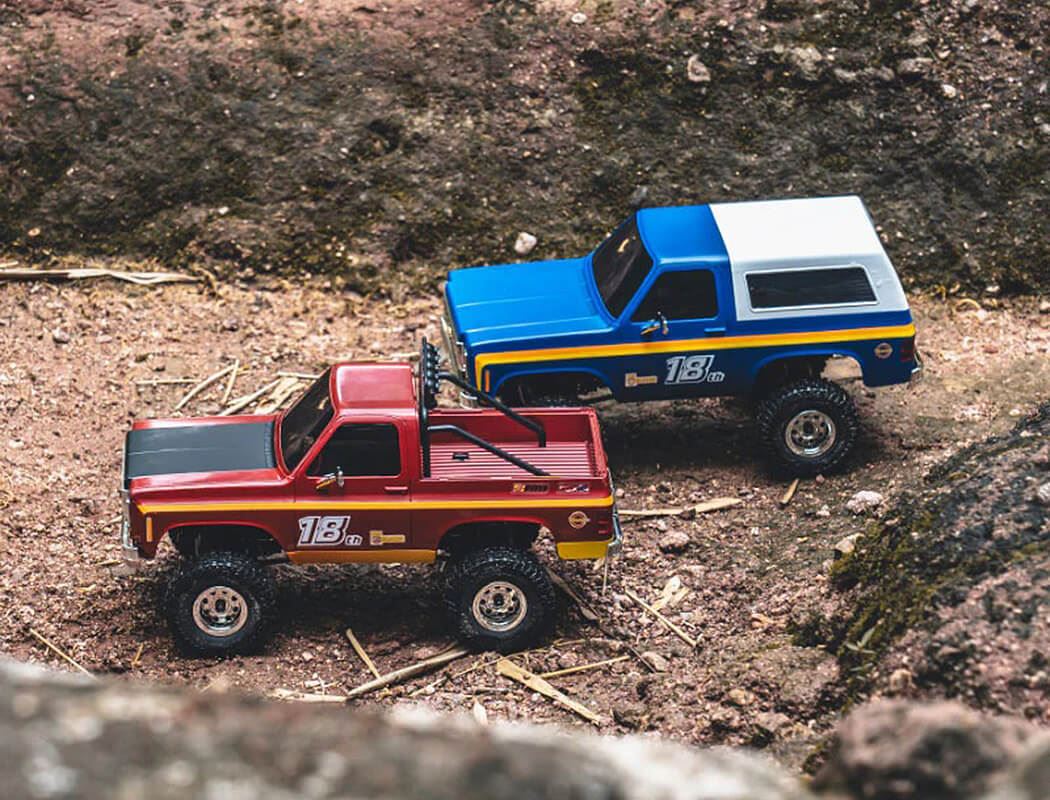 Fms 1 24Th Fcx24 Chevrolet K5 Blazer Pro Rtr - Red