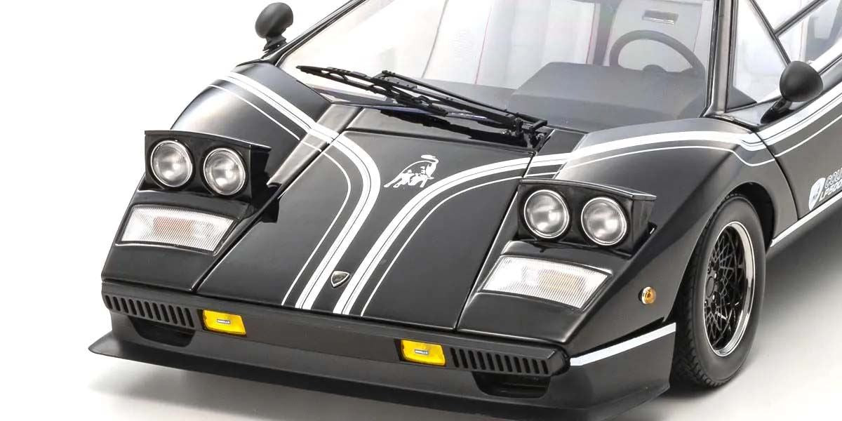 Kyosho 1:12 Lamborghini Countach Lp500R 1982 Black