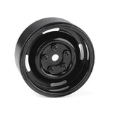 Rc4Wd 1.9  Landies Vintage Stamped Steel B/Lock Wheels Black