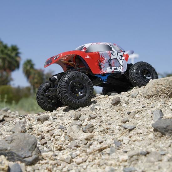 ECX Temper 1:24 Rock Crawler: Red/White RTR (ECX00012T1)