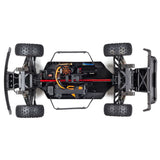 Arrma Mojave V2 6s 4WD BLX Red/Black Desert Truck with Spektrum Firma - ARA7604V2T2