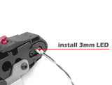 RC4WD OEM NARROW FRONT WINCH BUMPER W/ STEERING GUARD FOR AXIAL 1/10 SCX10 III JEEP (GLADIATOR/WRANG