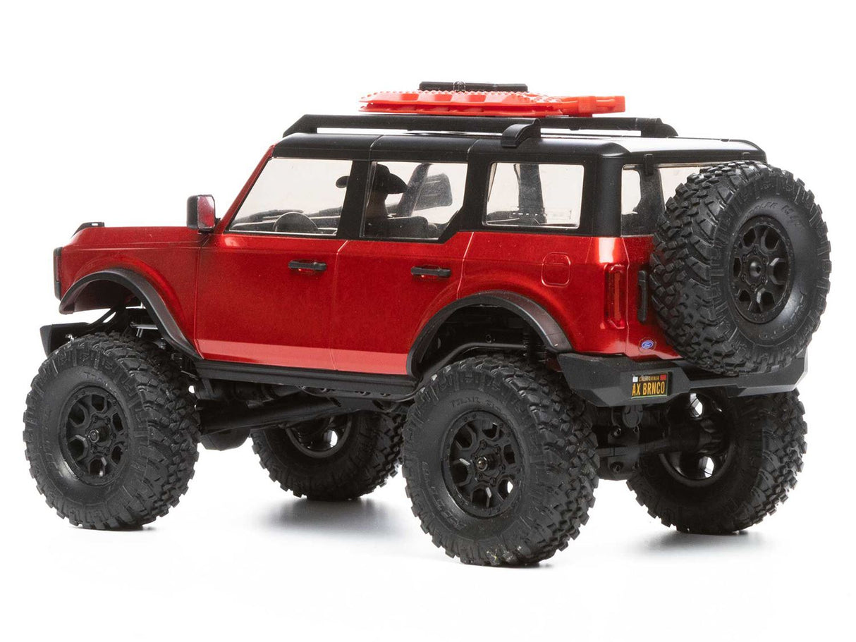 Axial 1/24 SCX24 2021 Ford Bronco 4WD Truck Brushed RTR, Red