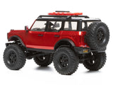 Axial 1/24 SCX24 2021 Ford Bronco 4WD Truck Brushed RTR, Red