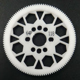 Yeah Racing Competition Delrin Spur Gear 64P 118T For 1/10 On Road Touring Drift