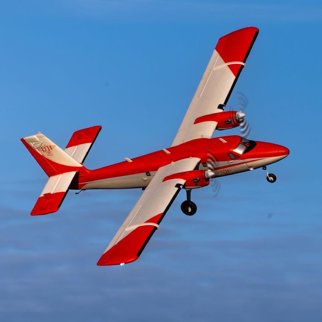 E Flite Dhc-6 Twin Otter 1.4M Bnf Basic With As3X+ And Safe Select