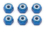 Team Associated Blue 8-32 Alum. Nuts