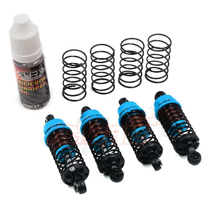 Yeah Racing QUTUS Slider 55mm Damper Set for 1/10 RC Drift Car Blue