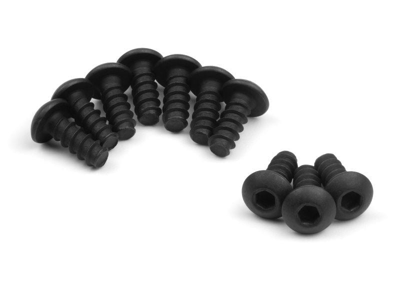 Tp. Button Head Screw M4X10Mm (Hex Socket/10Pcs)