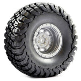FASTRAX 1:10 CRAWLER GRANITE 2.2 SCALE WHEEL &#248;140MM TYRE (GREY)