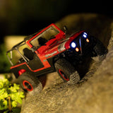 Axial 1/30 Scx30 Jeep Cj-7 Genright 4X4 Rtr, Red