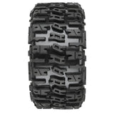 Proline 1/6 Trencher F/R 5.7In Tires Mounted 24mm Black Raid 8X48 Hex
