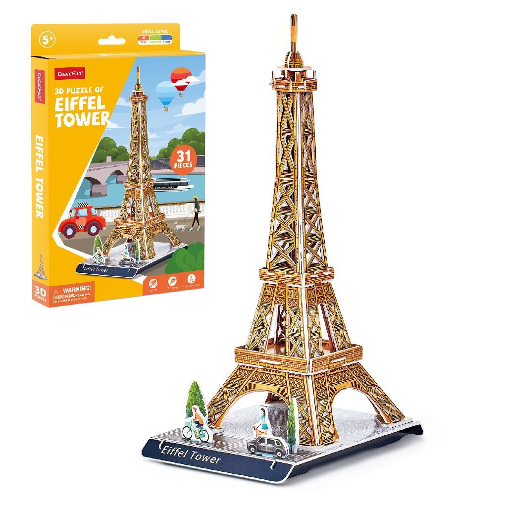 Cubicfun Eiffel Tower (31 Pieces)