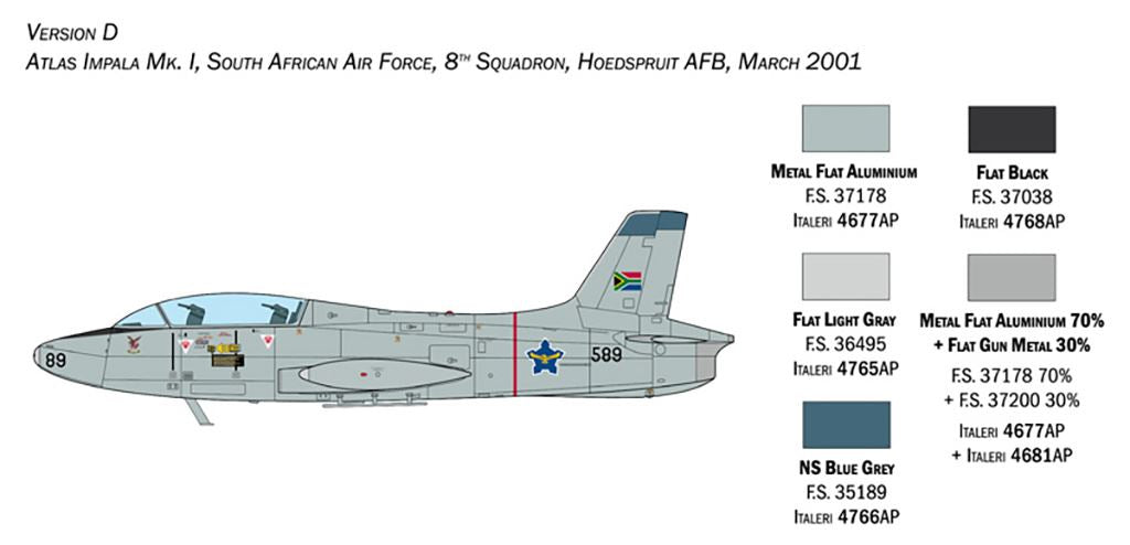Italeri Aermacchi MB 326