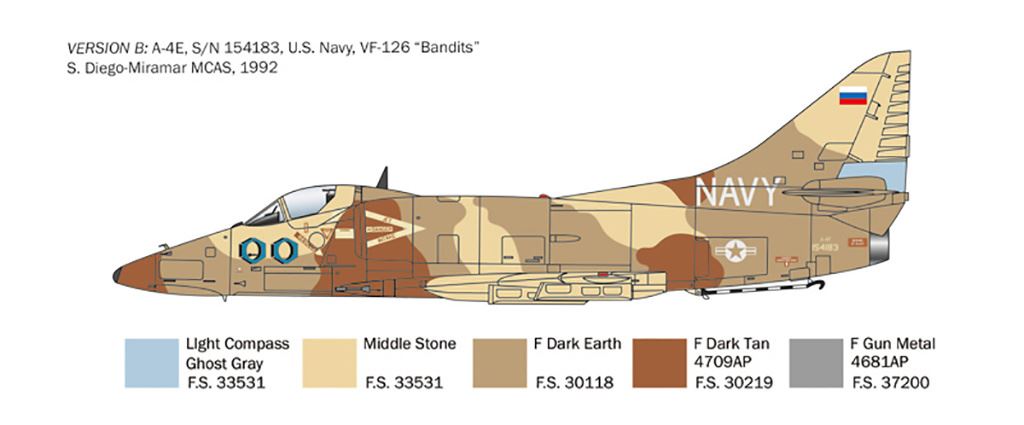 Italeri A-4 E/F/G Skyhawk