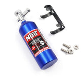 Yeah Racing Aluminum Nos Nitrous Oxide Balance Weight Bottle 23g For 1/10 RC Blue