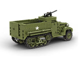 Build Army M3A1 Half-Track Apc
