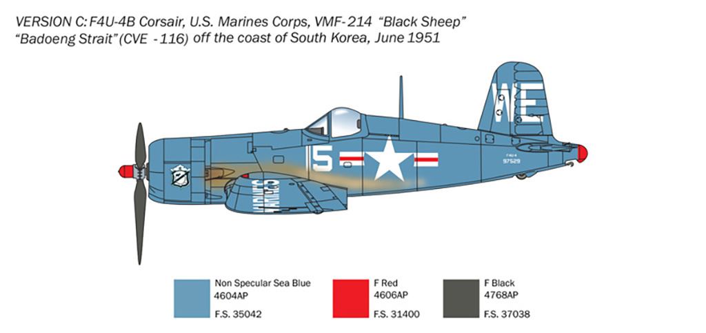Italeri F-4U/4B Korean War