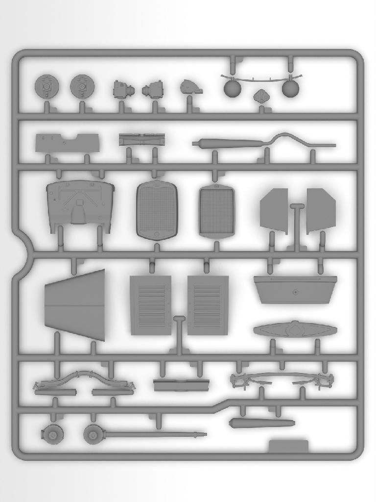 Icm Gaz-A Passenger Car in German Service