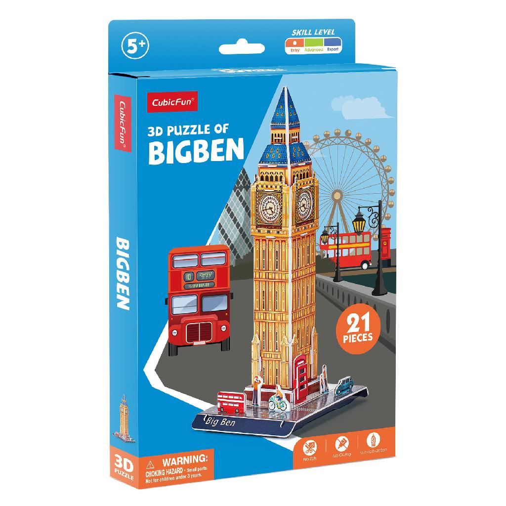 Cubicfun Big Ben (21 Pieces)