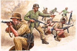 Italeri 2Nd Ww German Afrika Corps