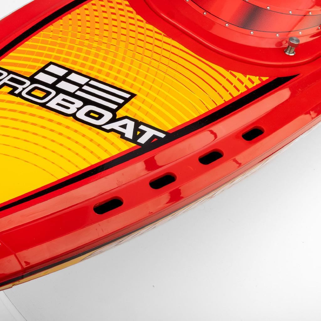 Proboat Sonicwake 36In V3 Self-Righting V-Hull Boat Rtr, Red