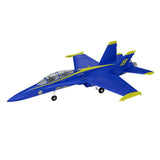 Xfly Twin 40mm F-18 Edf 705mm Jet Without Tx/Rx/Batt - Blue
