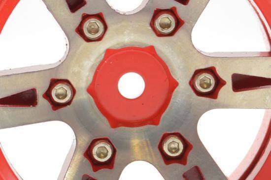 FASTRAX 1.9" HEAVYWEIGHT SPLIT 6-SPOKE ALLOY BEADLOCK WHEELS