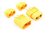 ETRONIX XT-60 CONNECTOR (MALE/FEMALE) w/PROTECTIVE SLEEVE
