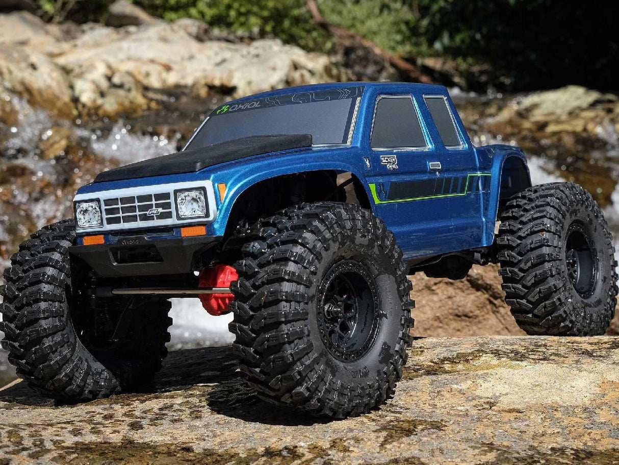 Axial 1/10 Scx10 Iii Coyote 4X4 Rtr Brushed Rock Crawler, Blue