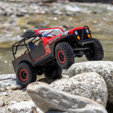 Axial 1/30 Scx30 Jeep Cj-7 Genright 4X4 Rtr, Red