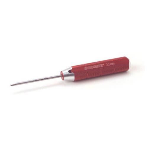 DYN Machined Hex Driver, Red: 2.5mm