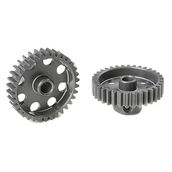 Corally 48 Dp Pinion Short Hard Anodised Al7075 34 Teeth Shaft Dia. 3.17mm