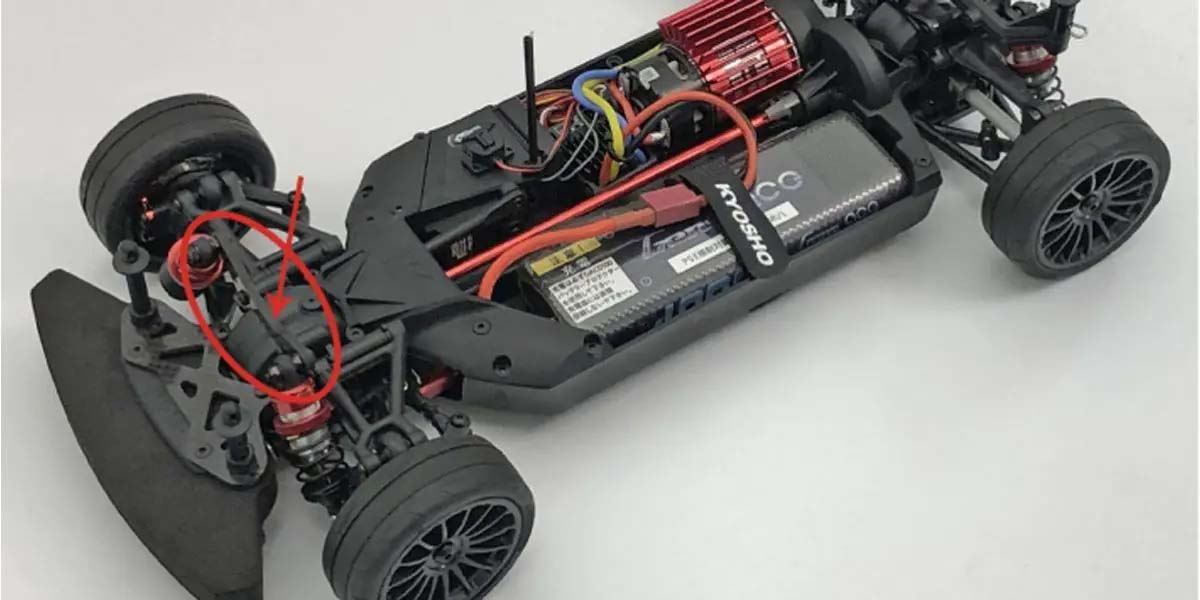 Carbon Front Shock Stay Tc Kyosho Fazer Fz02
