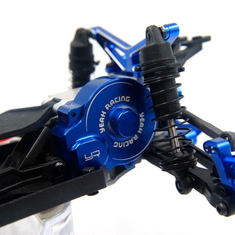 Yeah Racing Aluminum Motor Plate W/Cover For Losi 1/24 Micro-B 2Wd Buggy / 1/28 Micro-T Truck