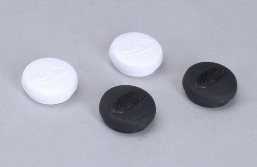 FG Modellsport Caps - Headlights Black/White (Pk4)
