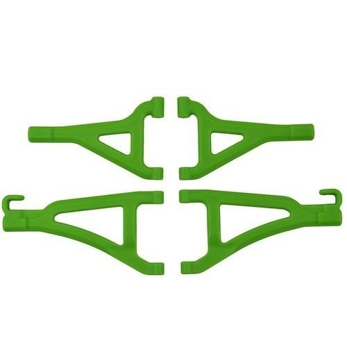 RPM TRAXXAS 1/16TH E-REVO FRONT A-ARMS GREEN