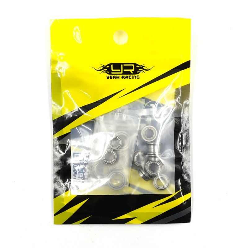 Yeah Racing Steel Bearing Set (16Pcs) For Team Associated Rc10